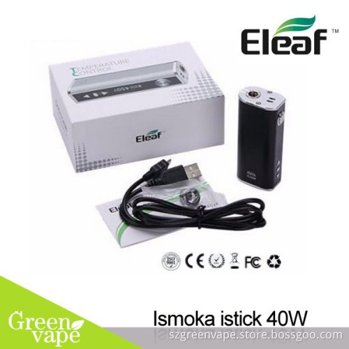 100% Authentic New Technology Istick 40w TC box mod supply soon.